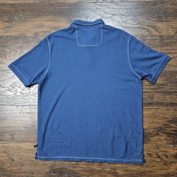 Tommy Bahama Tropicool IslandZone Pique Polo Shirt LargeSize Large GUC - Picture 4 of 7